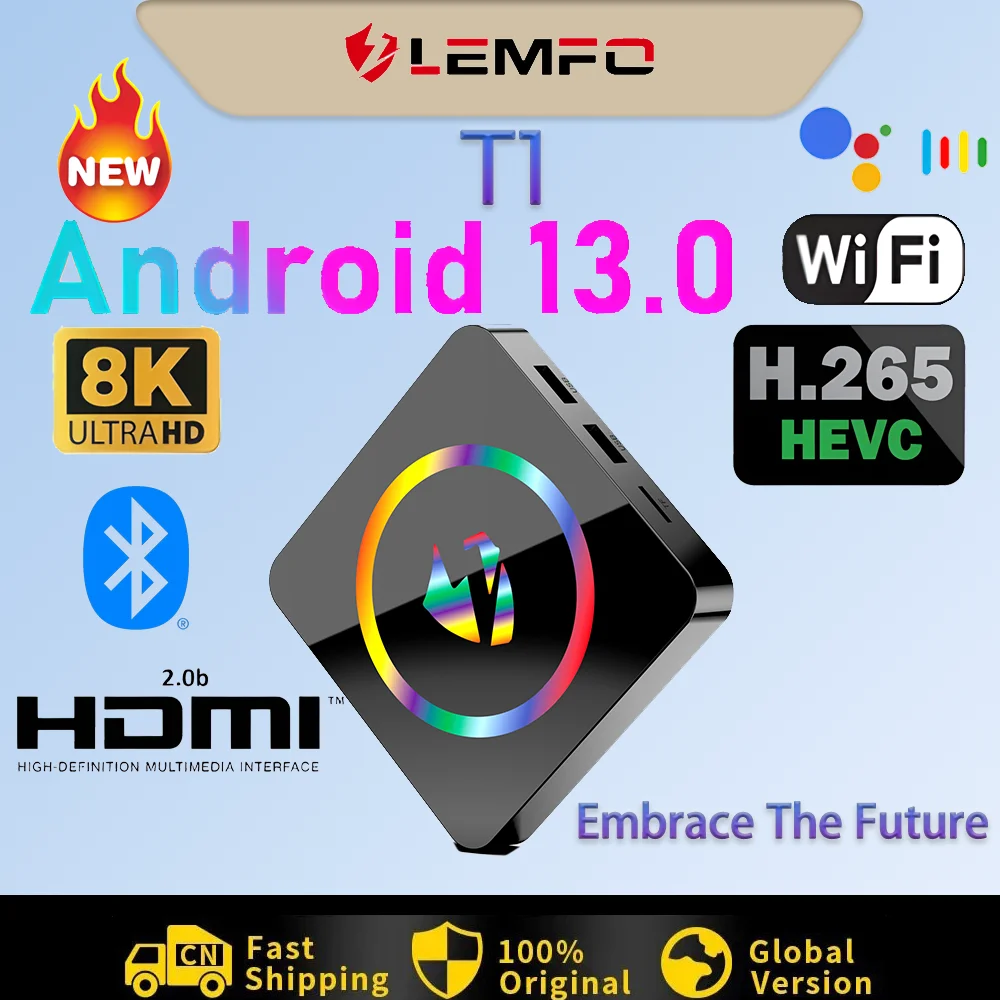 LEMFO   Ʈ TV  ڽ, ȵ̵ 13 Ĩ, RK3528, 4GB RAM, 128GB ROM, 8K, 4K, 3D HDR, , 2024 RGB PK H96, T1